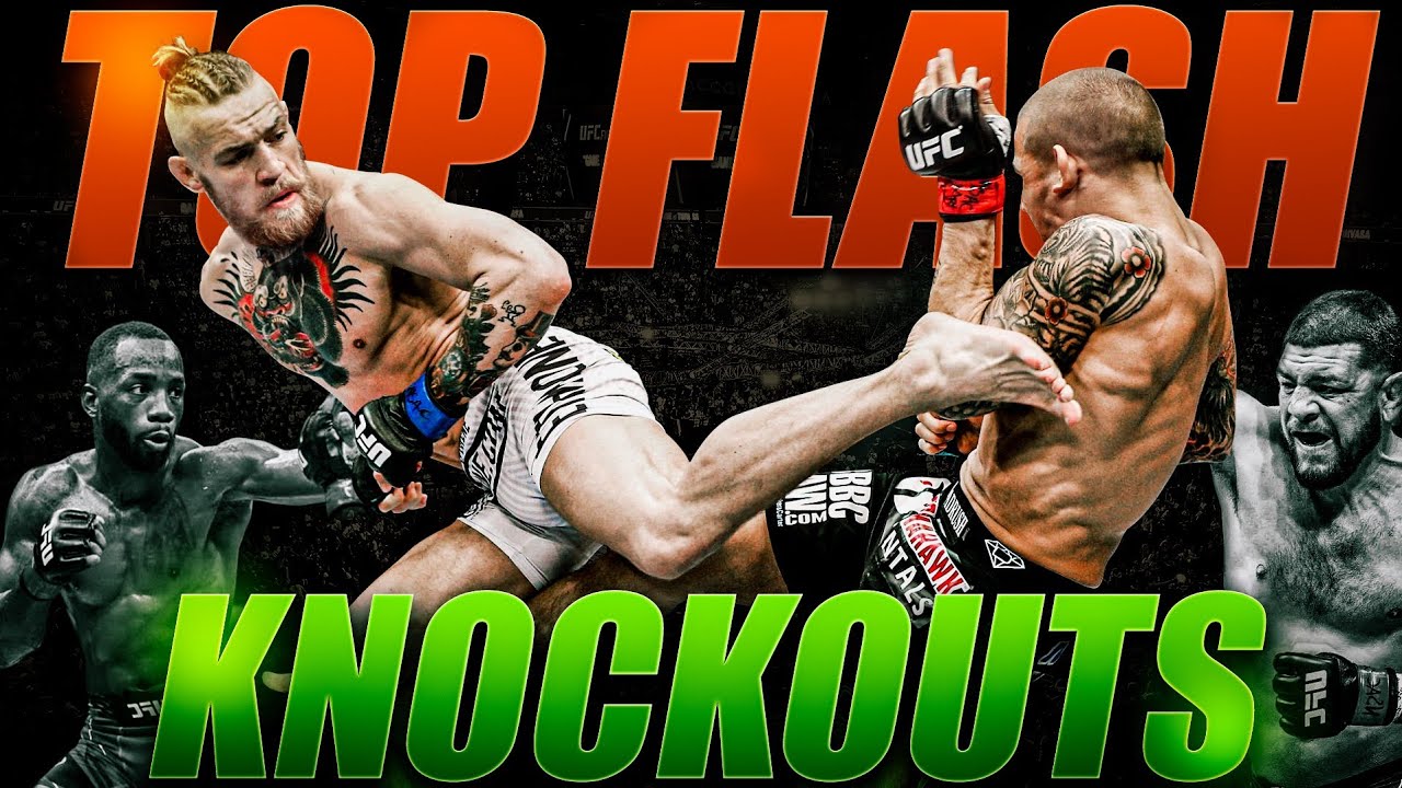 Top 9 Flash Knockouts In MMA!