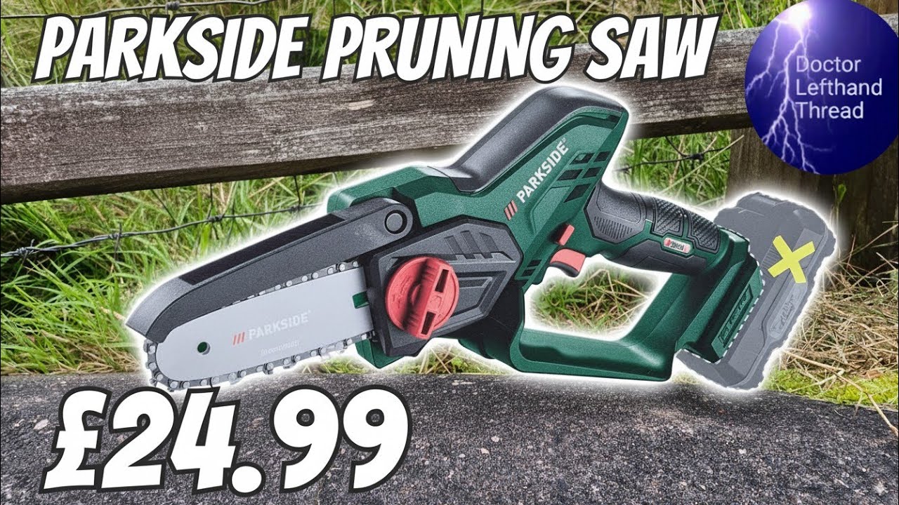 Parkside saw has A REAL issue - unboxing review and teardown 