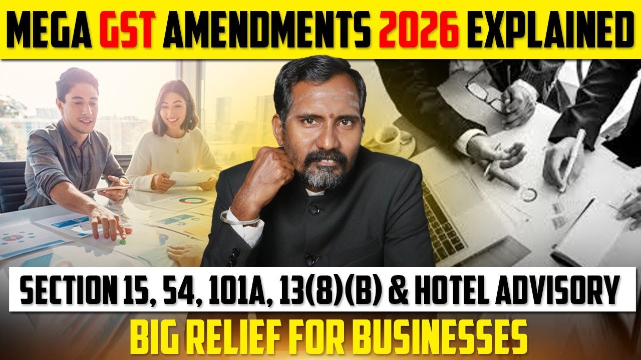 Union Budget 2026–27 | Major GST Amendments Explained...!!! #gstupdate #automobile #indirecttax 