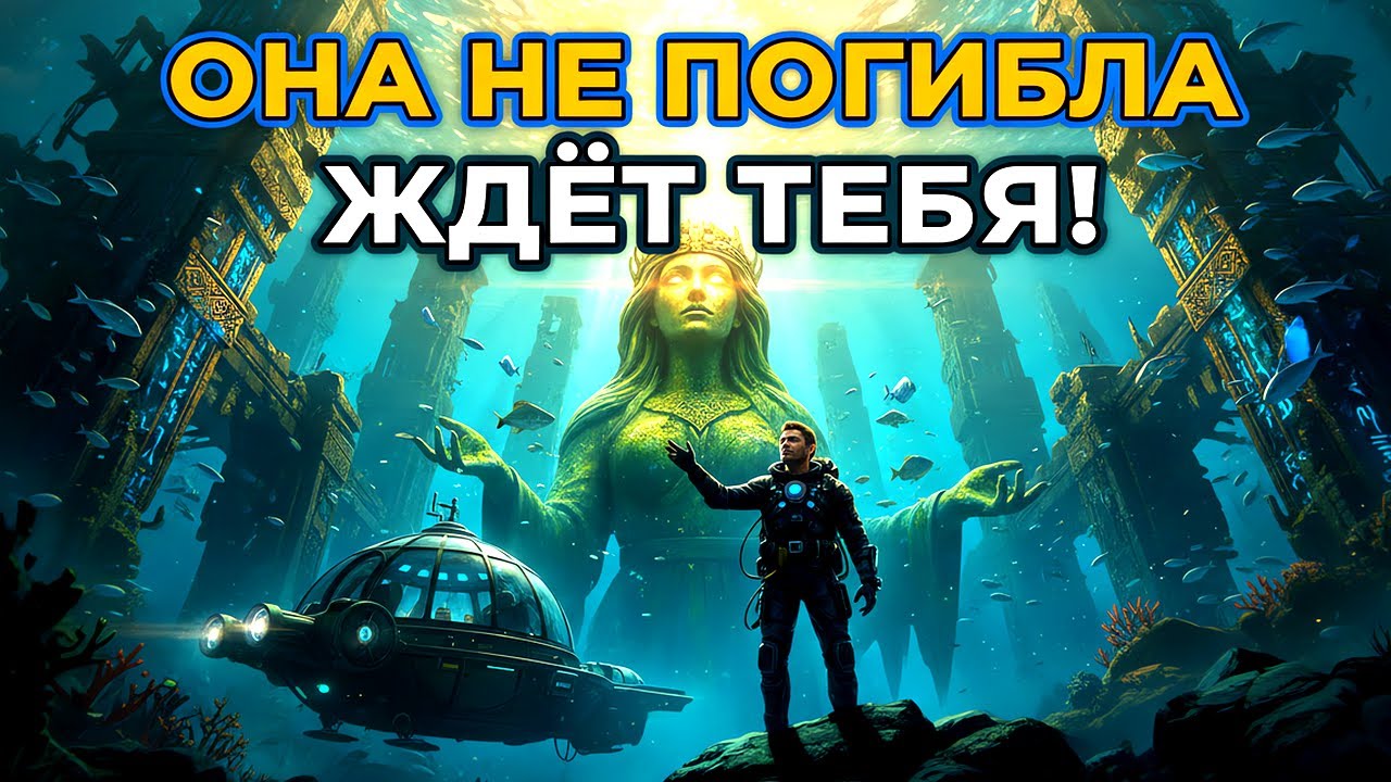 ⚡ Атлантида Не Погибла! 🤯 Правда о Скрытой Цивилизации