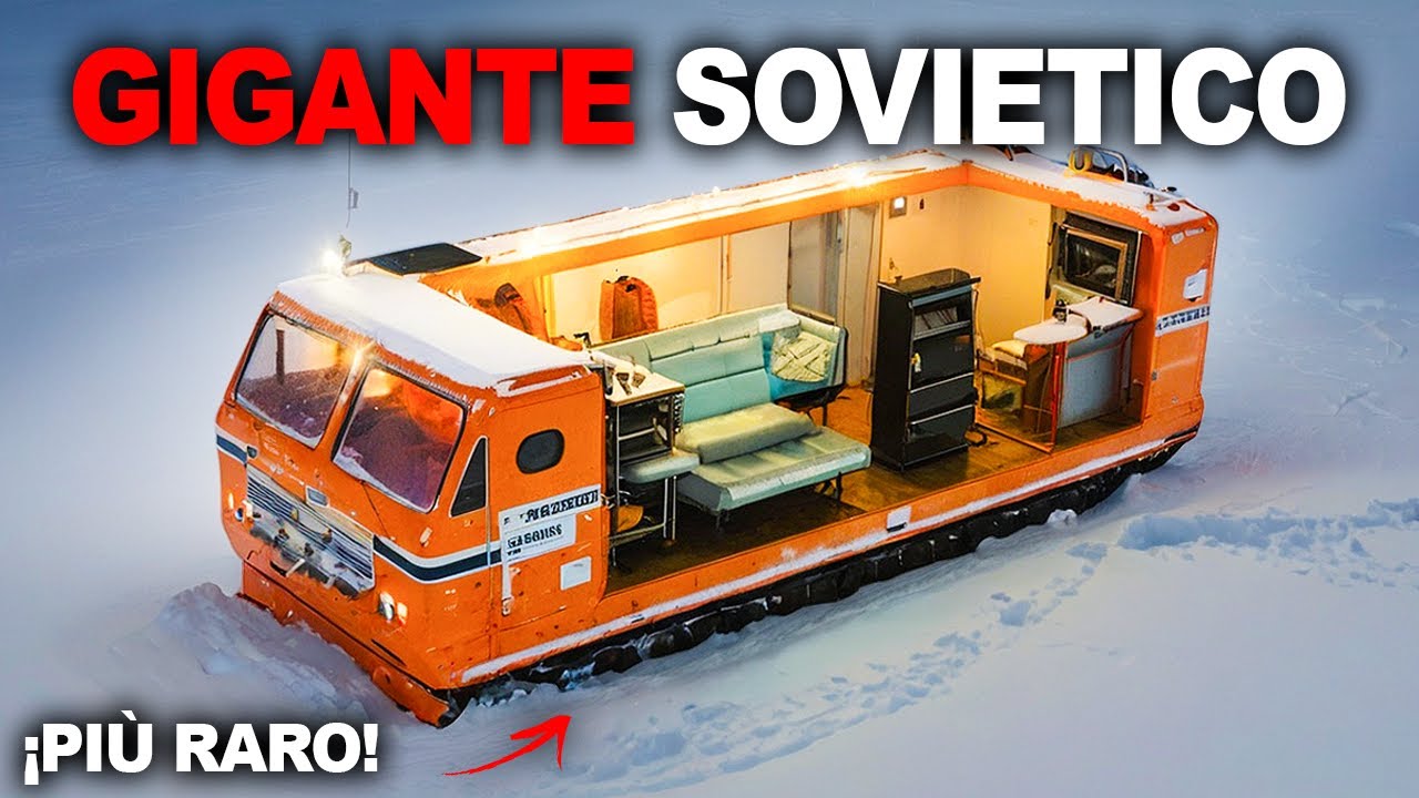Il GIGANTESCO Camion Sovietico Che Conquist&ograve; l'Antartide