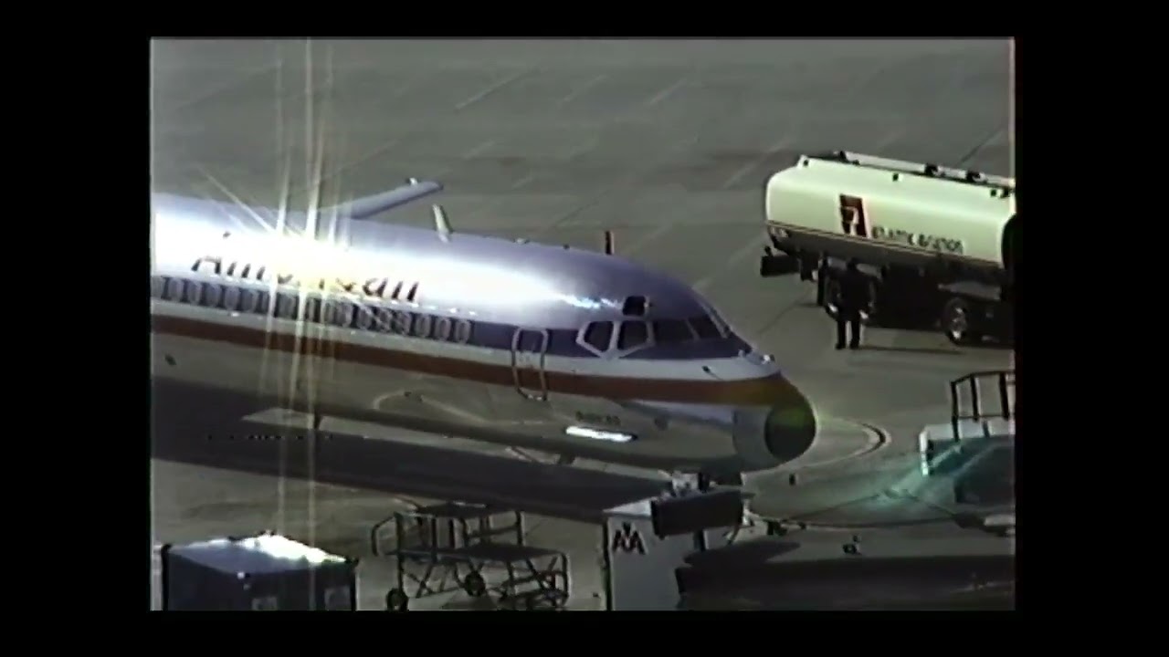 SJC - Feb 1992 Airline action at San Jose