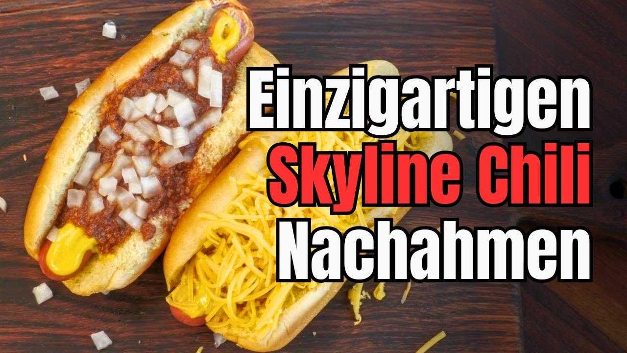 Bestes Skyline Chili Dogs Nachahmerrezept! | Skyline Chili Rezept | Authentischstes Rezept!