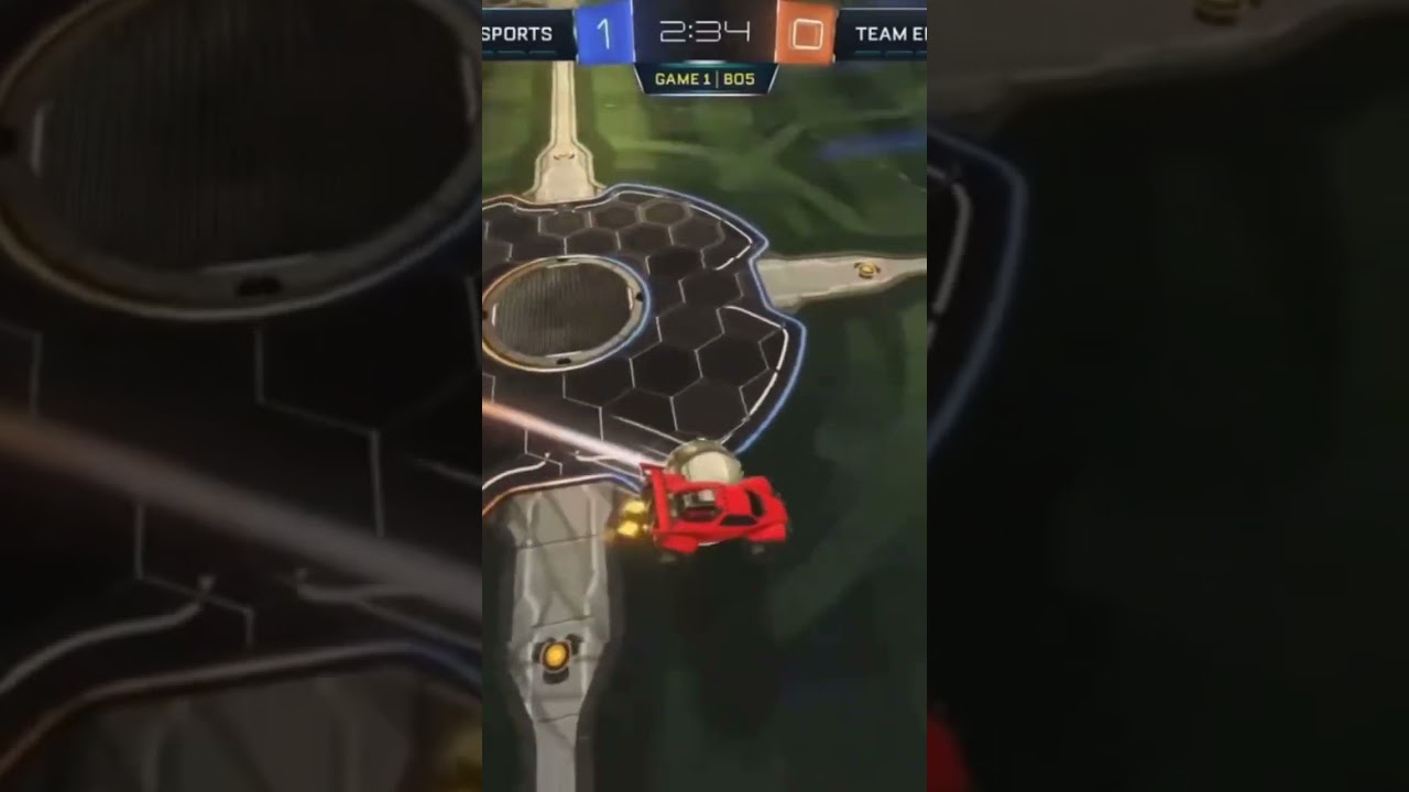 Deevo crazy double tap against NRG 🤯 #rocketleague #shorts #highlights