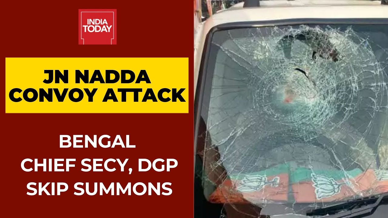 JP Nadda's Convoy Attack: Bengal Chief Secretary, DGP To Skip MHA Summons