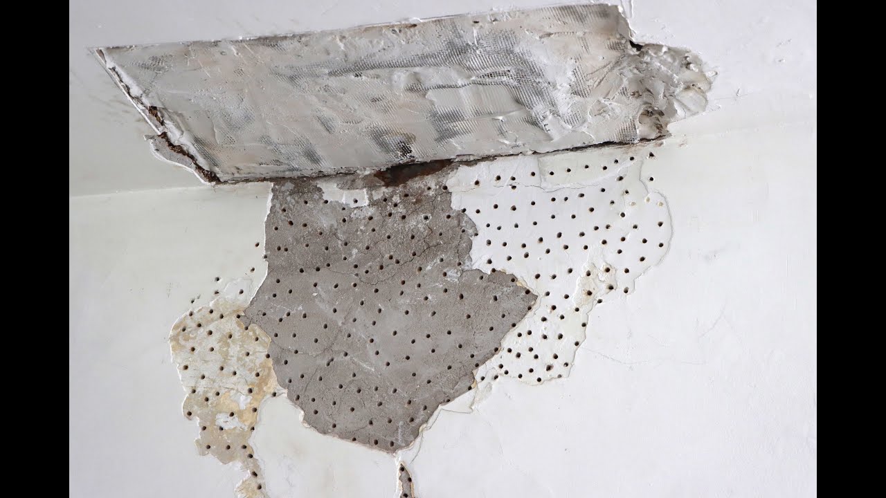 DIY: Repairing Water Damaged Plaster