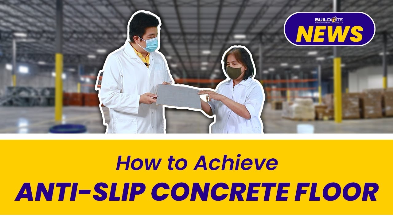 How to Achieve Anti-Slip Concrete Floor