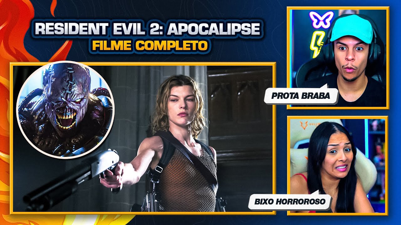 Resident Evil 2: Apocalipse | FILME COMPLETO ✅ | [Casal Jounin React] 🔥