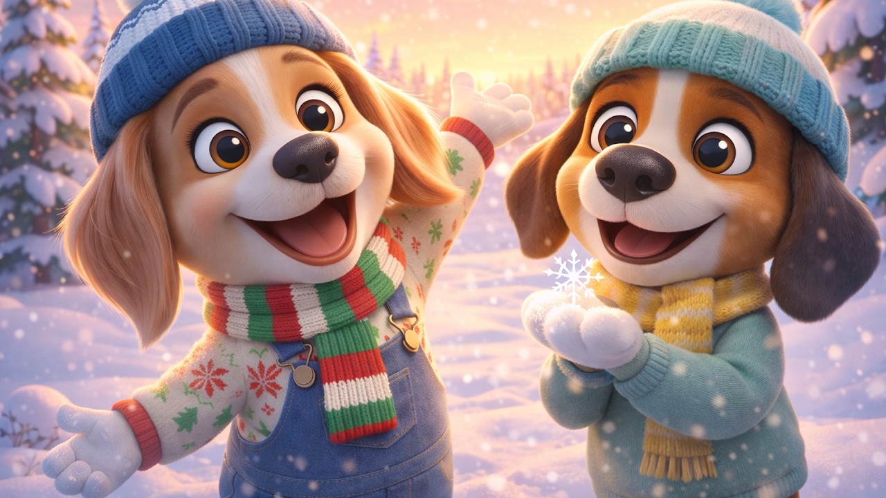 Nesia i pies Teri 🐶🎶 | Piosenka dla dzieci – Świat Dziecięcych Piosenek