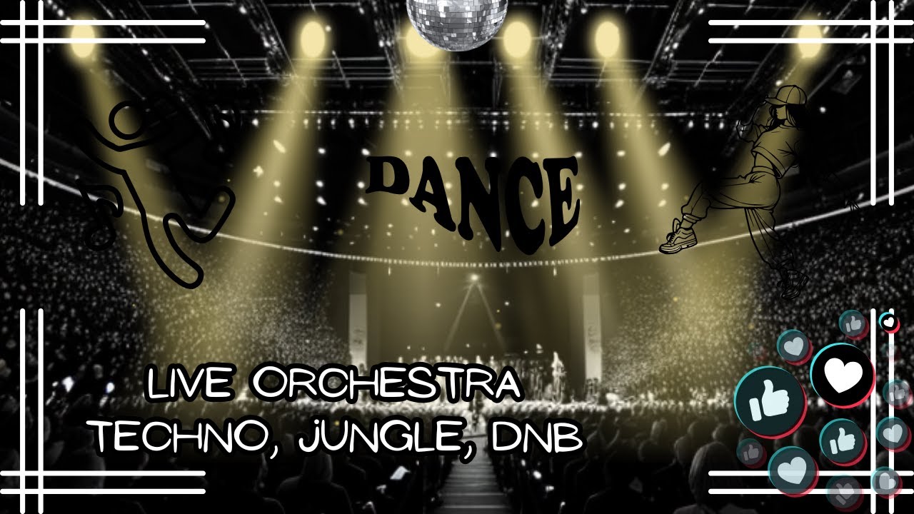 LIVE TECHNO, JUNGLE, D&B & ORCHESTRA (This progresses FAST!)