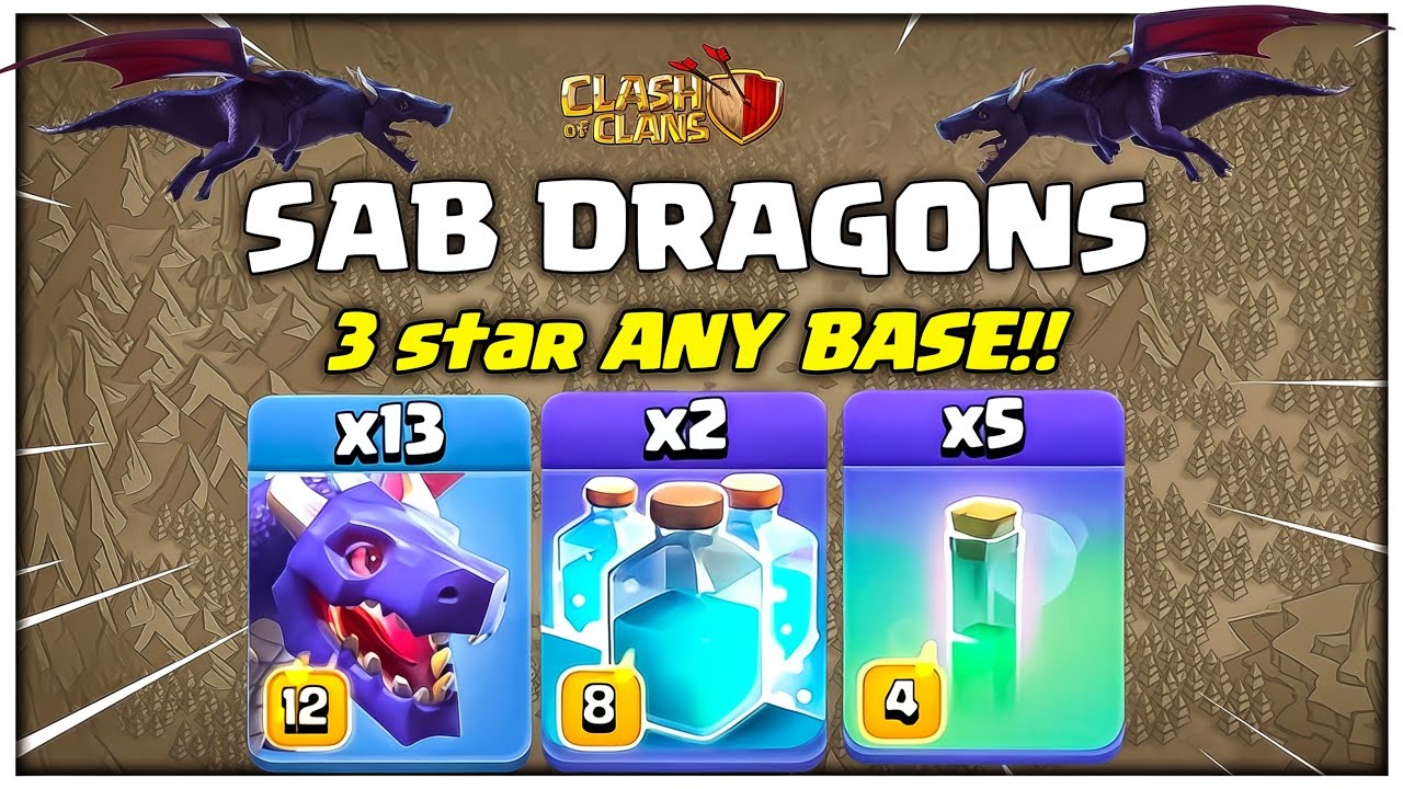 THIS ARMY IS BROKEN!! Th17 Dragon Attack Strategy | Th17 Super Archer Blimp Dragons | Clash of Clans