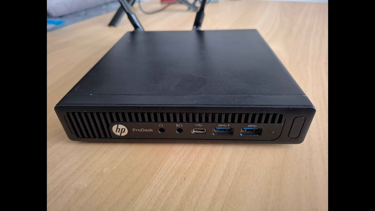 HP ProDesk 600 G2 Mini (disassembly, upgrades, external antennas)