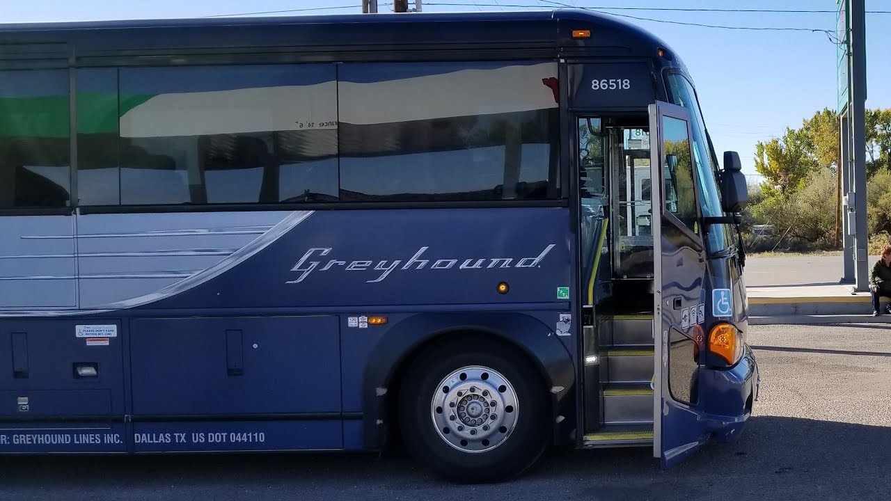 GREYHOUND BUS MCI D4505 #86518 TRIP TO VEGAS FROM NYC PART 2
