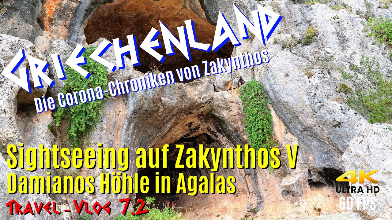 Sightseeing Zakynthos Teil 5 - Die Damianos Höhle 
