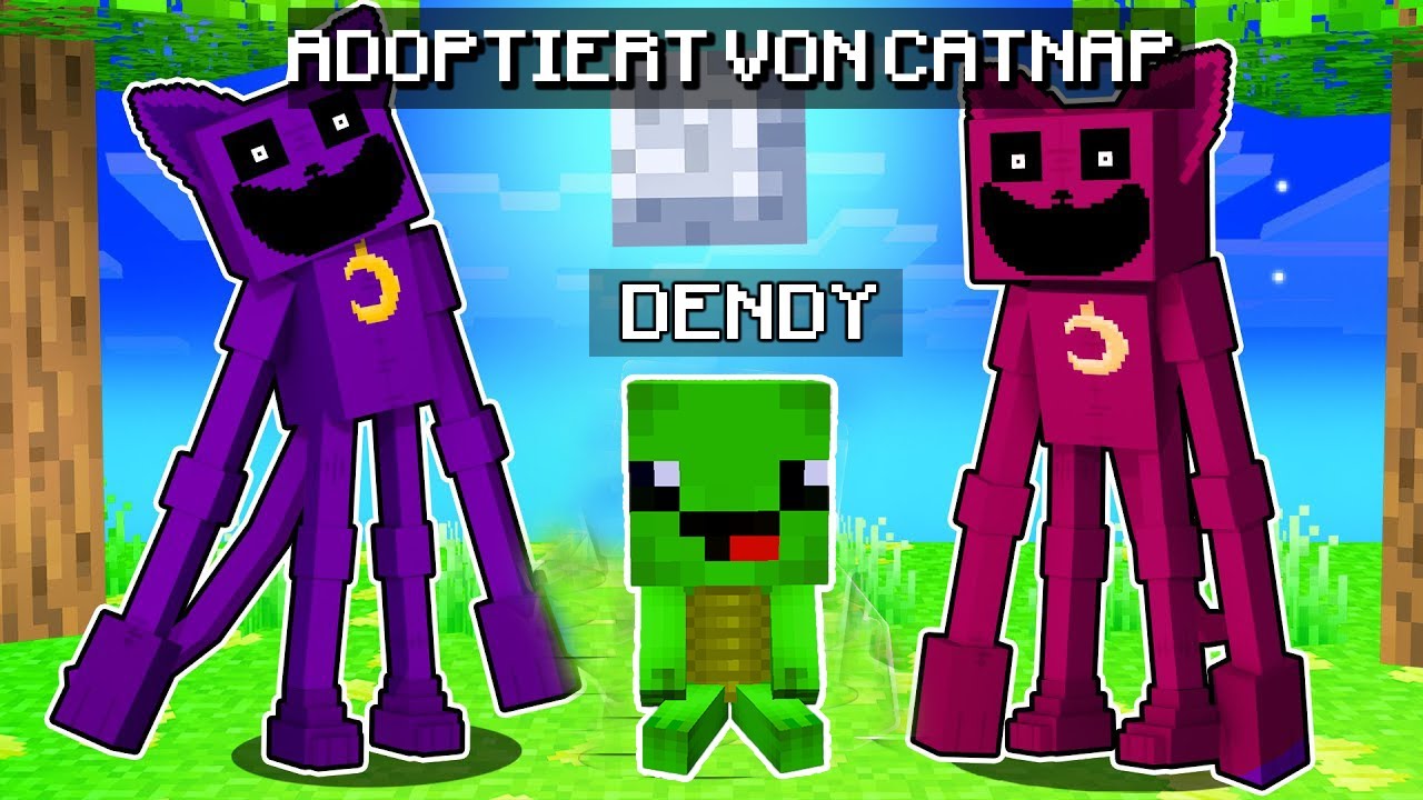 ADOPTIERT VON CATNAP FAMILIE - Minecraft!