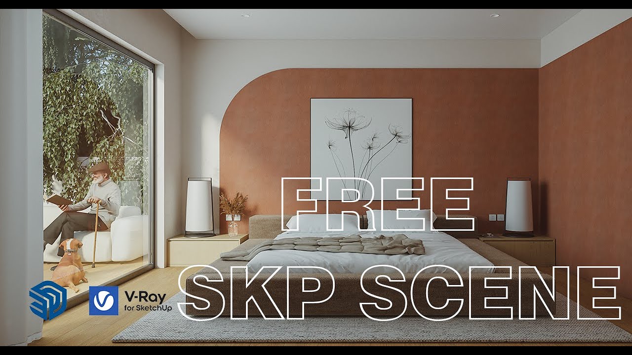 Учебное пособие по визуализации SketchUp V-ray | Дизайн интерьера #vraymaterial