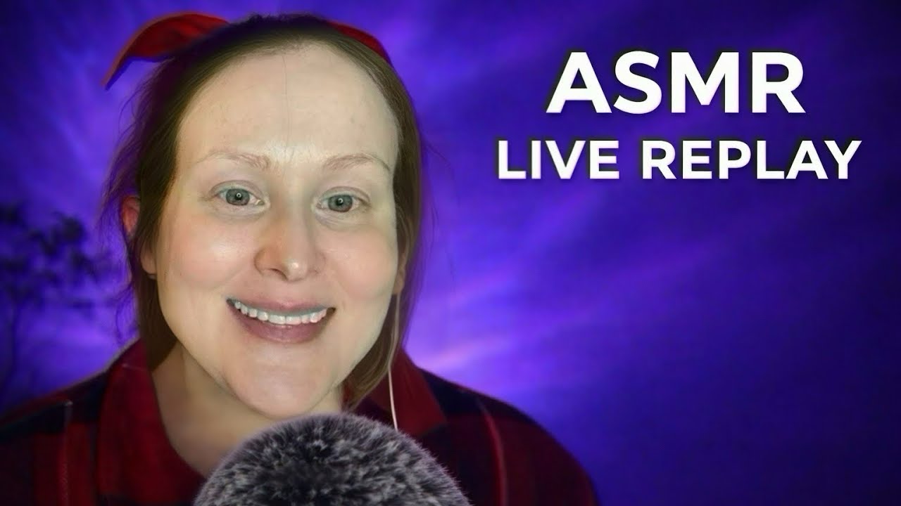 ASMR Live Replay 🌙 Cozy Sleep, Relaxing Triggers & Guided Visualization