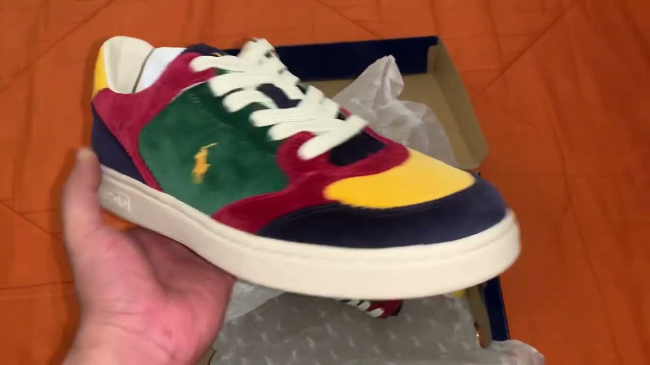Polo Ralph Lauren Court Corduroy Low Sneaker