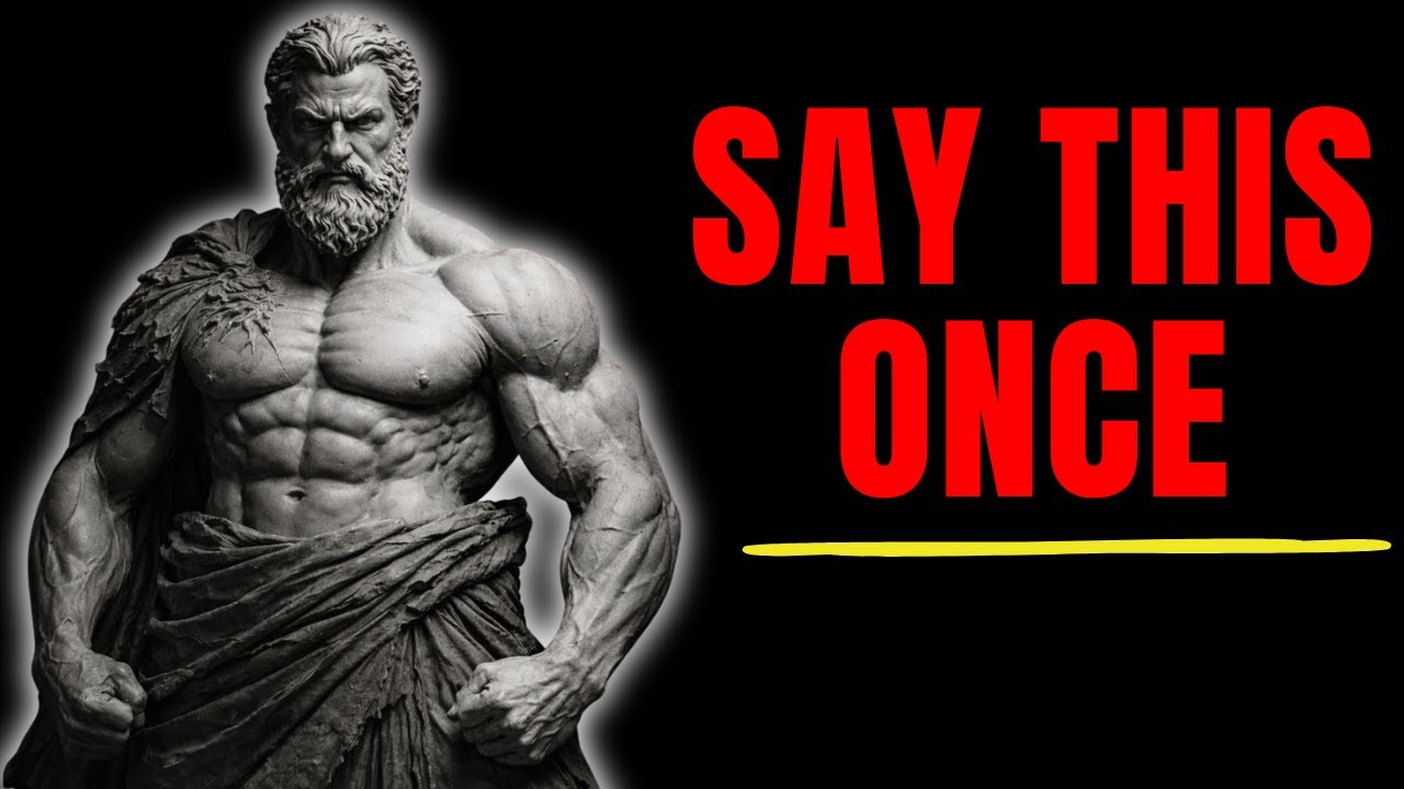 Say This Once When Someone Disrespects You (No Drama) | Stoicism | Stoic Wisdom