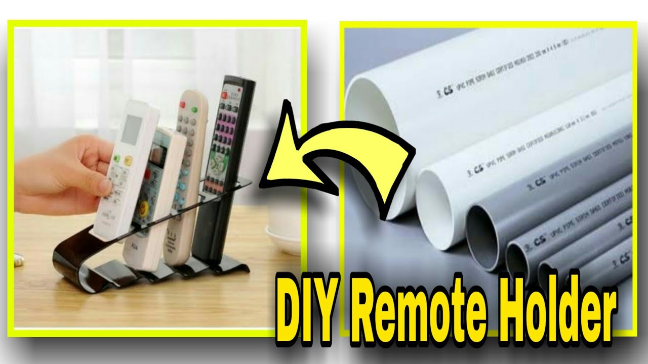 how to make remote organizer holder