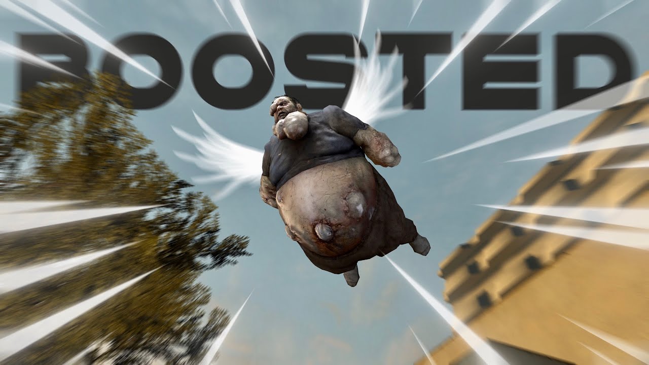 THE BOOMER WAS SPIT BOOSTED