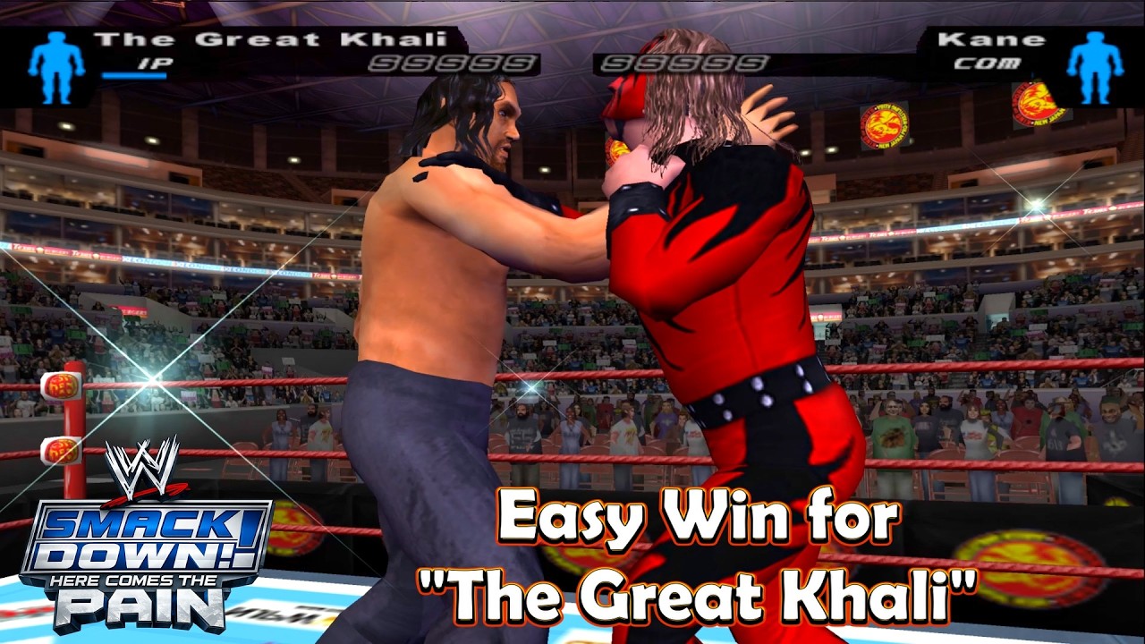 The Great Khali vs. Kane | Ladder Match | WWE SmackDown!🔥🔥🔥