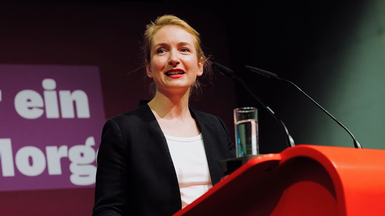 Ines Schwerdtner auf der 3. Tagung des 17. Landesparteitages
