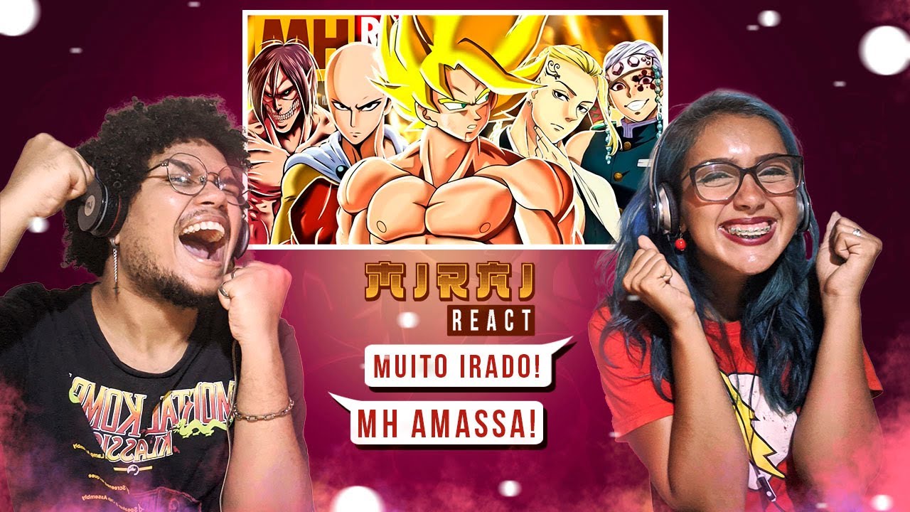 REACT // Vibe Animes #5 🩸 (Animes) | Prod. Sidney Scaccio | MHRAP