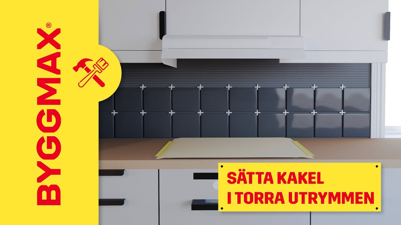 S&auml;tta kakel i torra utrymmen, s&aring; h&auml;r g&ouml;r du!