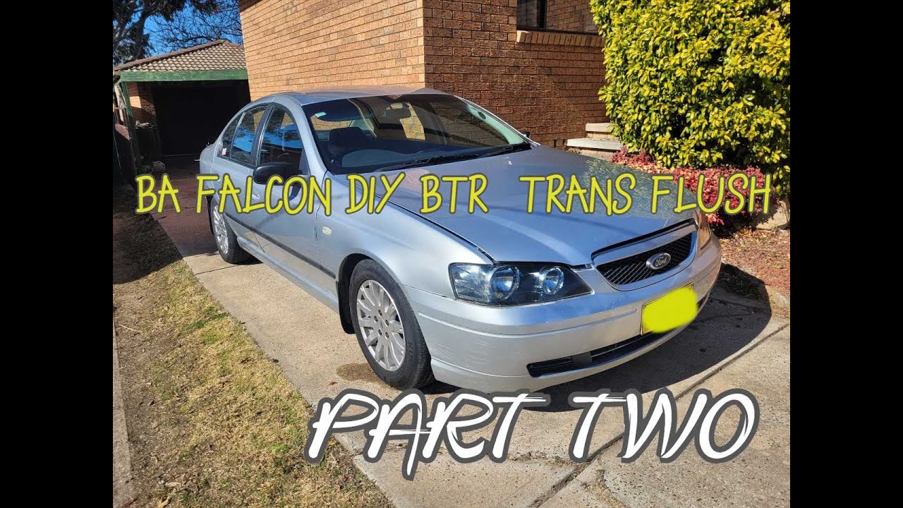 Ford Falcon BTR Transmission Service Tips & Tricks!