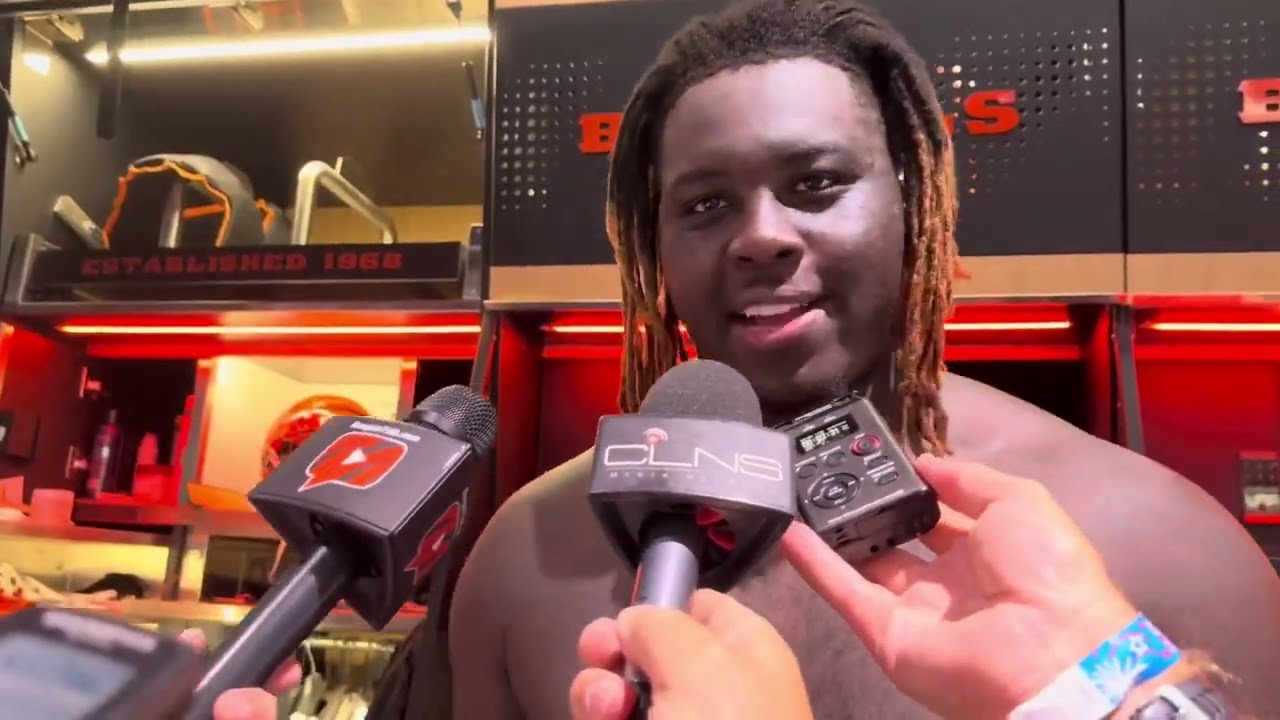 Amarius Mims working through hand issue, says Shemar Stewart is incredibly athletic