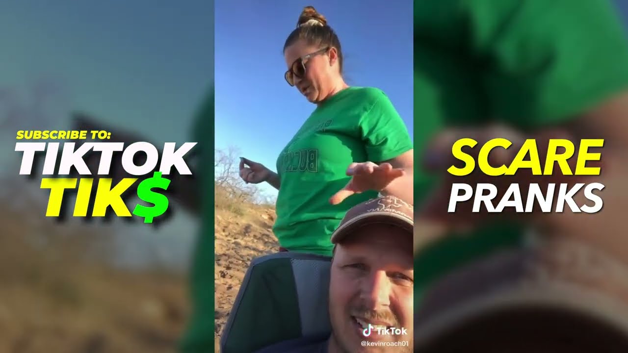 Husband Scares Wife While Fishing | Kevin Roach TikTok Mashup - Compilation - Scary - Pranks
