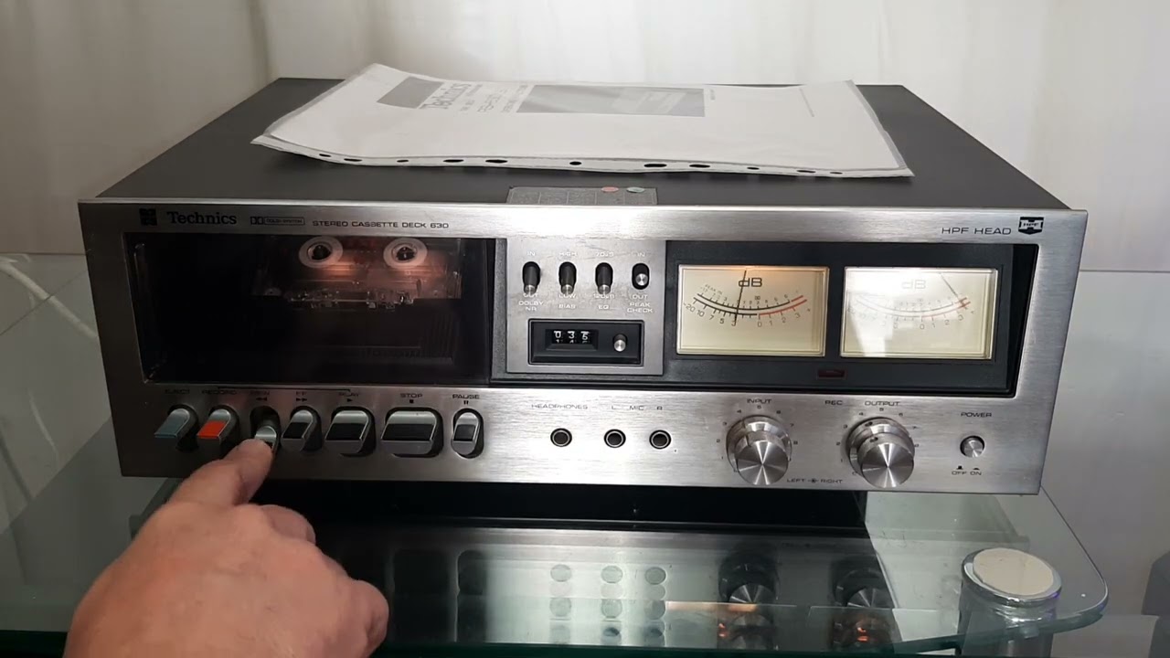 TECHNICS RS-630USD TEST FÜR EBAY 