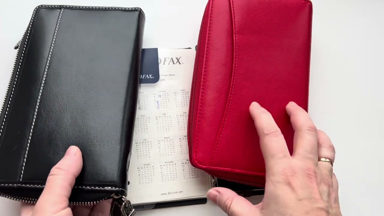 Какой ежедневник на кольцах лучше: Filofax Malden zip или Filofax Saffiano Zip? Подобное сравнение