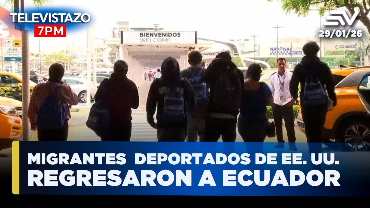 Cancilleres de Ecuador y Colombia se reúnen por aranceles | Televistazo 7PM🔴NOTICIAS 29 enero 2026