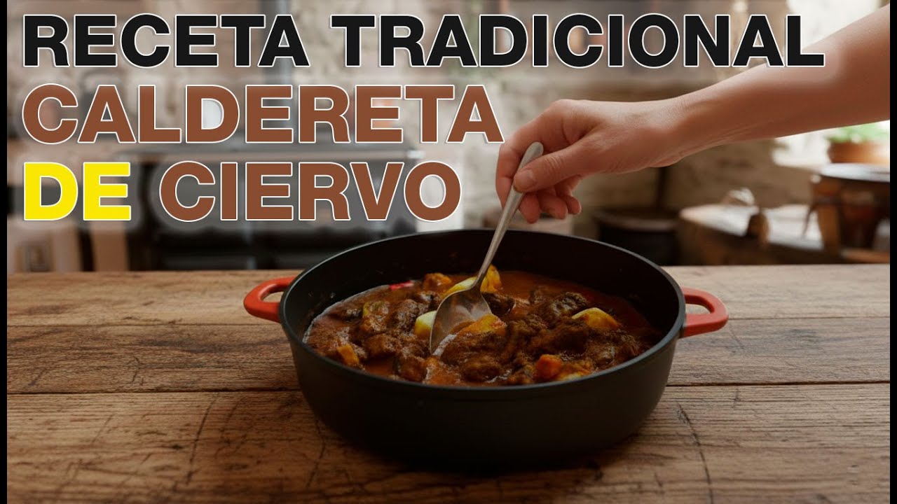 Cómo hacer CALDERETA DE CIERVO Paso a Paso🍲 | Receta Tradicional de Montería