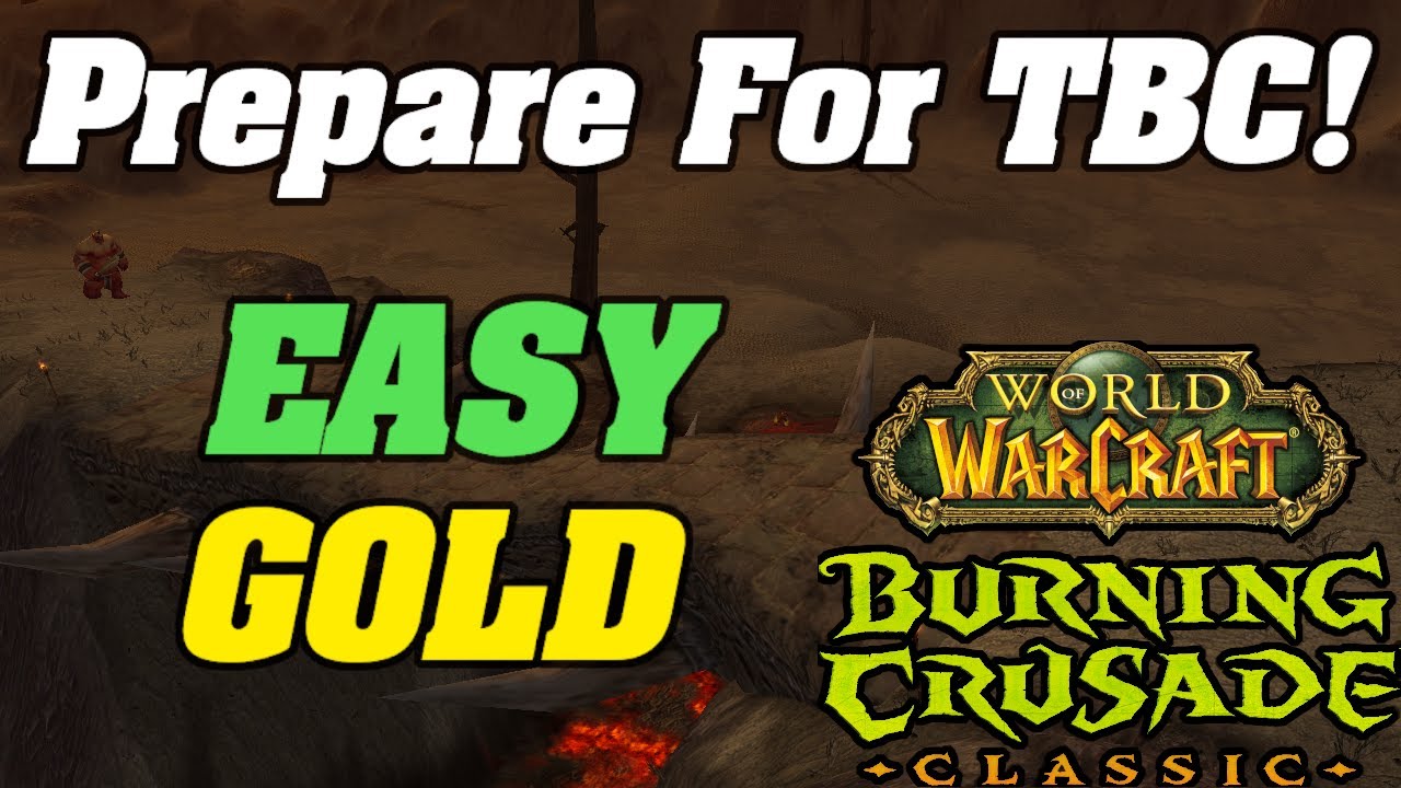 Easy Gold In Classic WoW Anniversary! ANY Class!