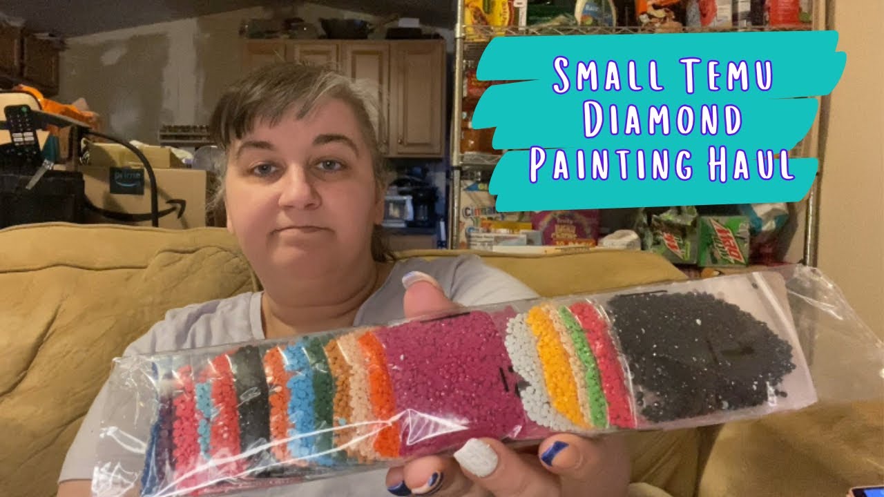 Small Temu Diamond Painting Haul