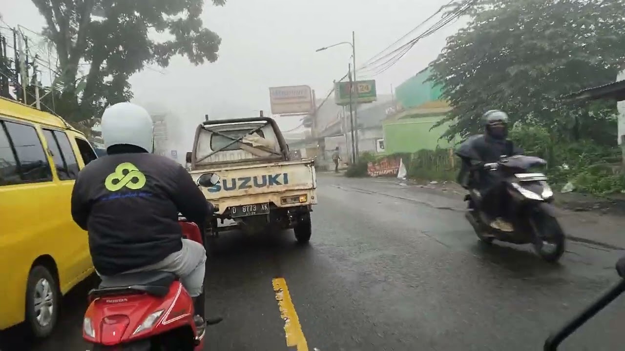 Jln cikalong wetan _ padalarang berkabut
