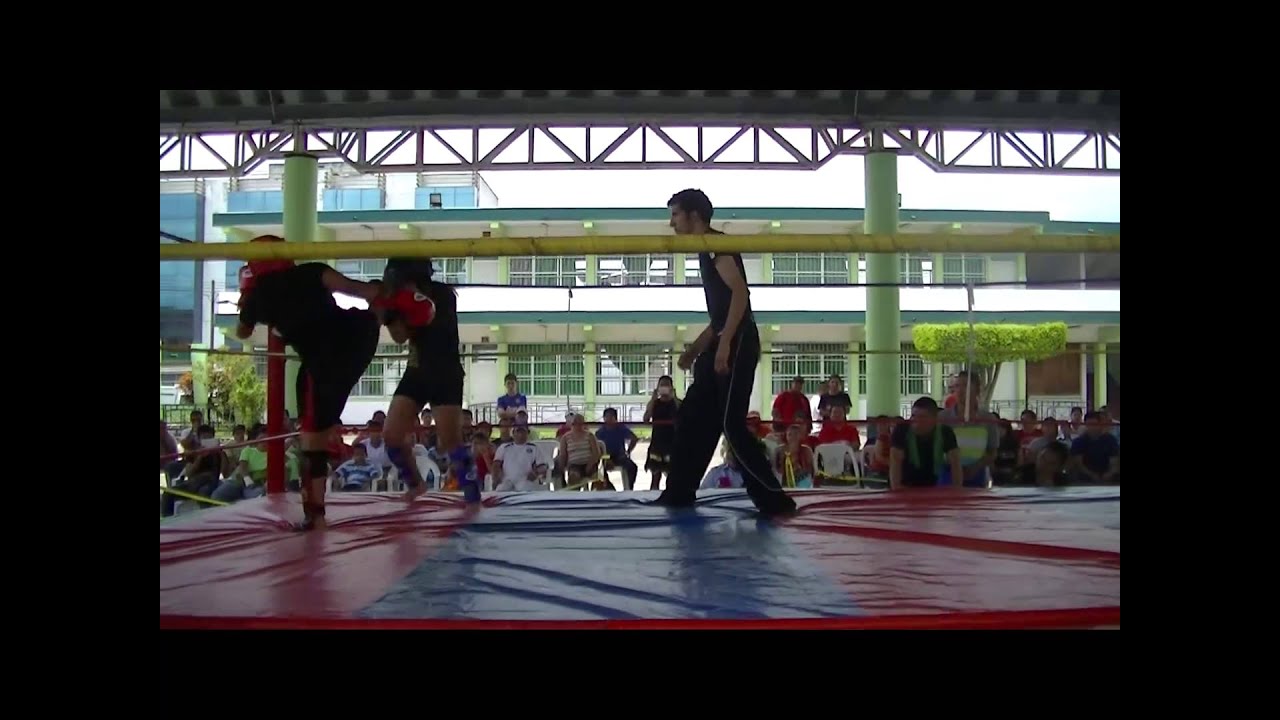 Kickboxing match Azucena Veliz TMA