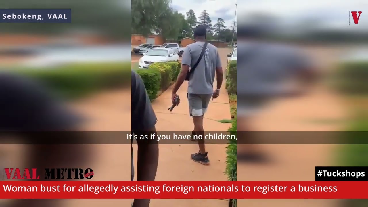 MK Party's Themba Mnisi bust South African woman assisting illegal foreigners to register a tuckshop