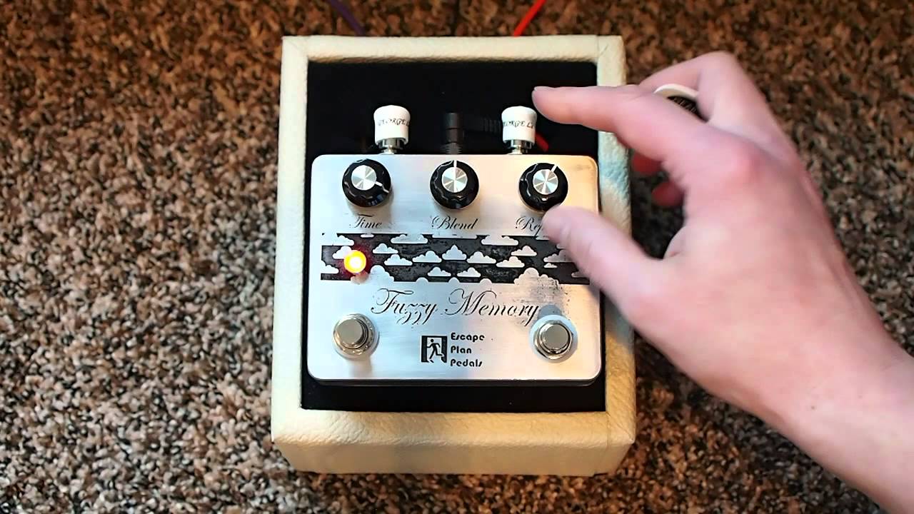 Escape Plan Pedals Fuzzy Memory Echo/Reverb