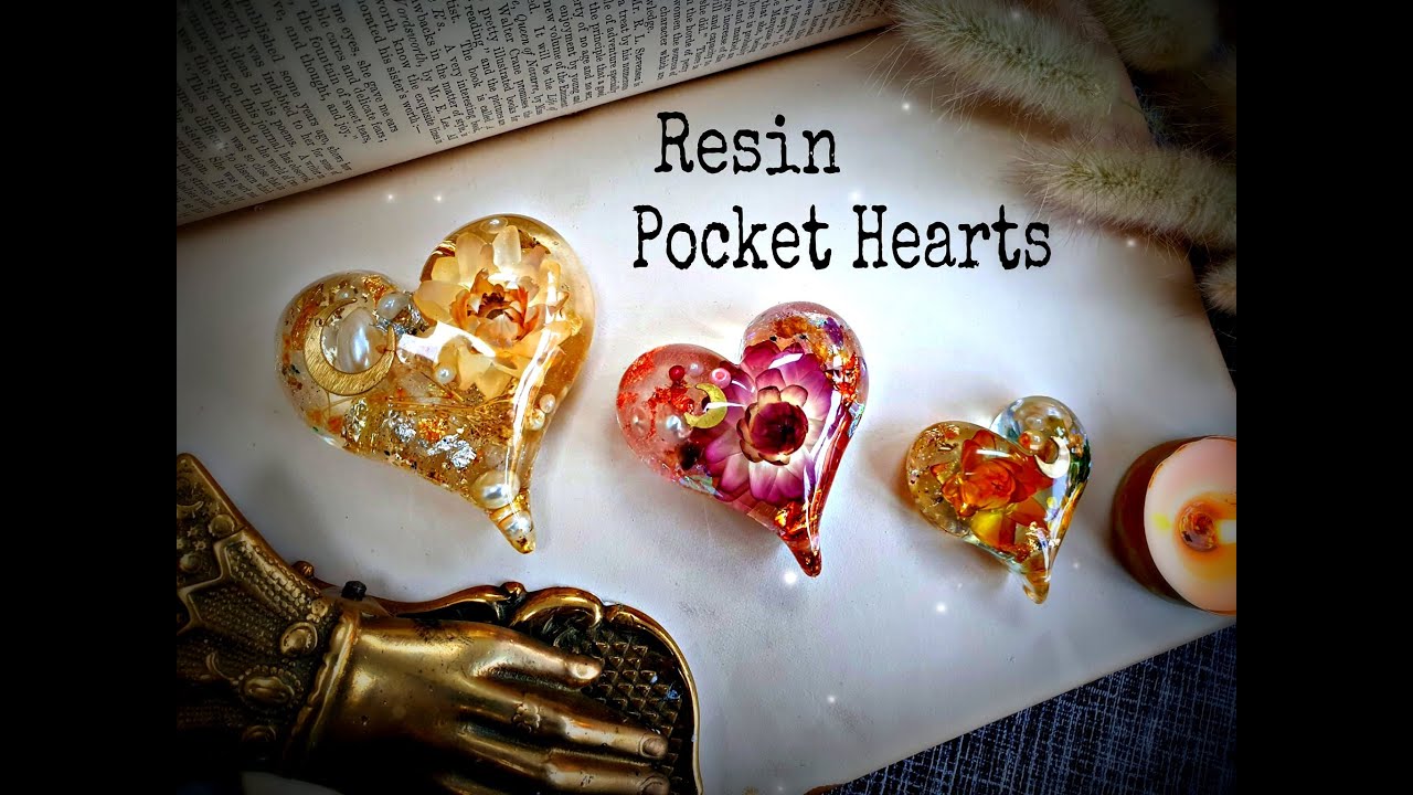 Resin Healing Heart Tutorial | Pocket Hugs | Resin Art