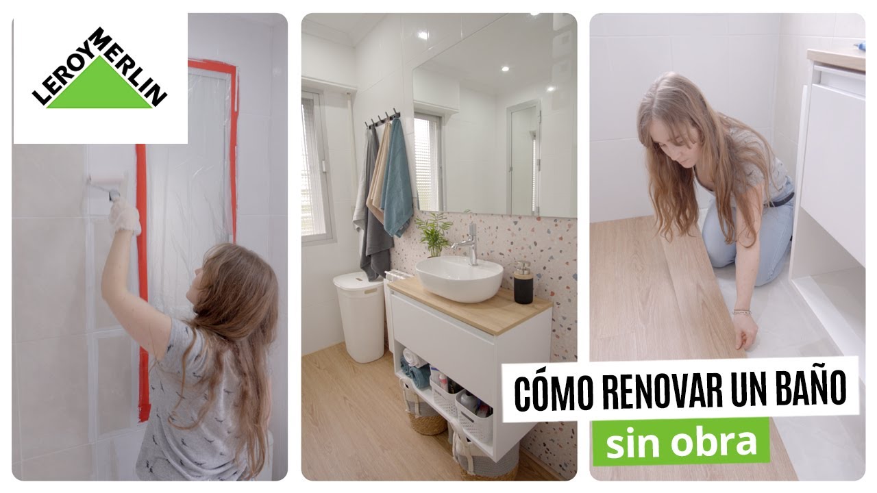 Cómo renovar un baño sin obras | LEROY MERLIN