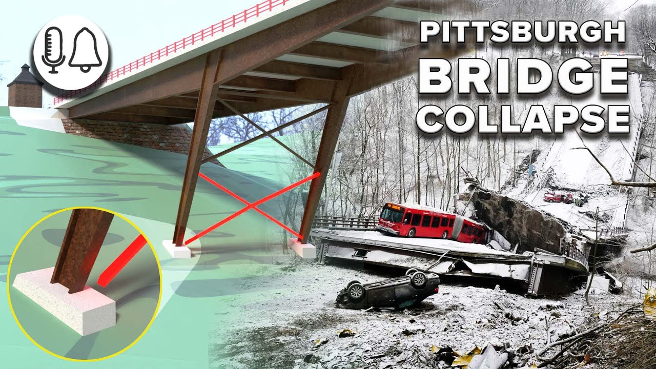 Pittsburgh bridge collapse | rapid response video - 3D unwrap