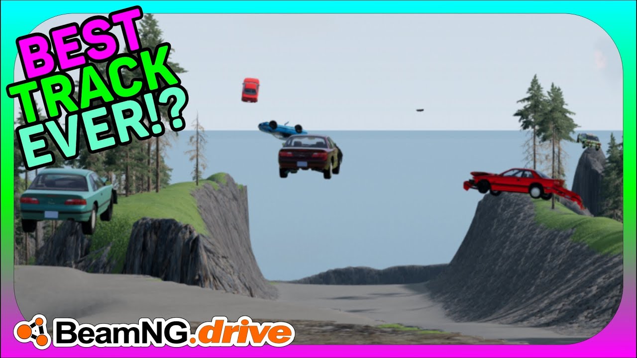 Is THIS An EVEN BETTER Map For BeamNG? - GETGAVD Makes Cars FLY!