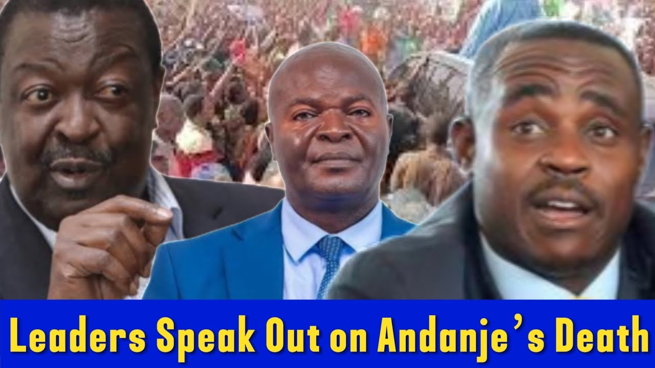 Leaders Point Fingers at Politics After Enock Andanje’s Death