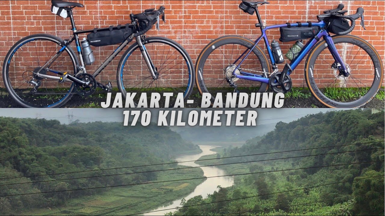 Gowes dari Jakarta ke Bandung‼️ 170km 2400 e.g #MAINSEPEDA