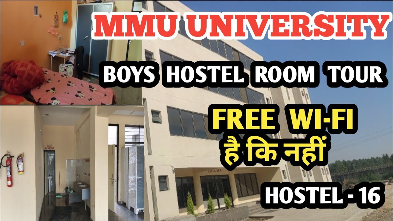 Hostel Room Tour OF MMU UNIVERSITY | MMDU University hostel room tour || MMU UNIVERSITY Mullana