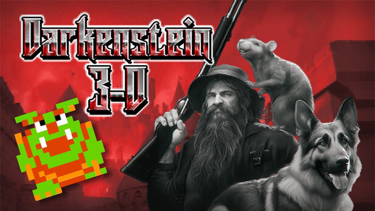 Darkenstein 3D - Four Player Run!